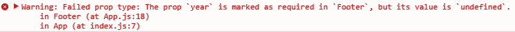 Props Failure