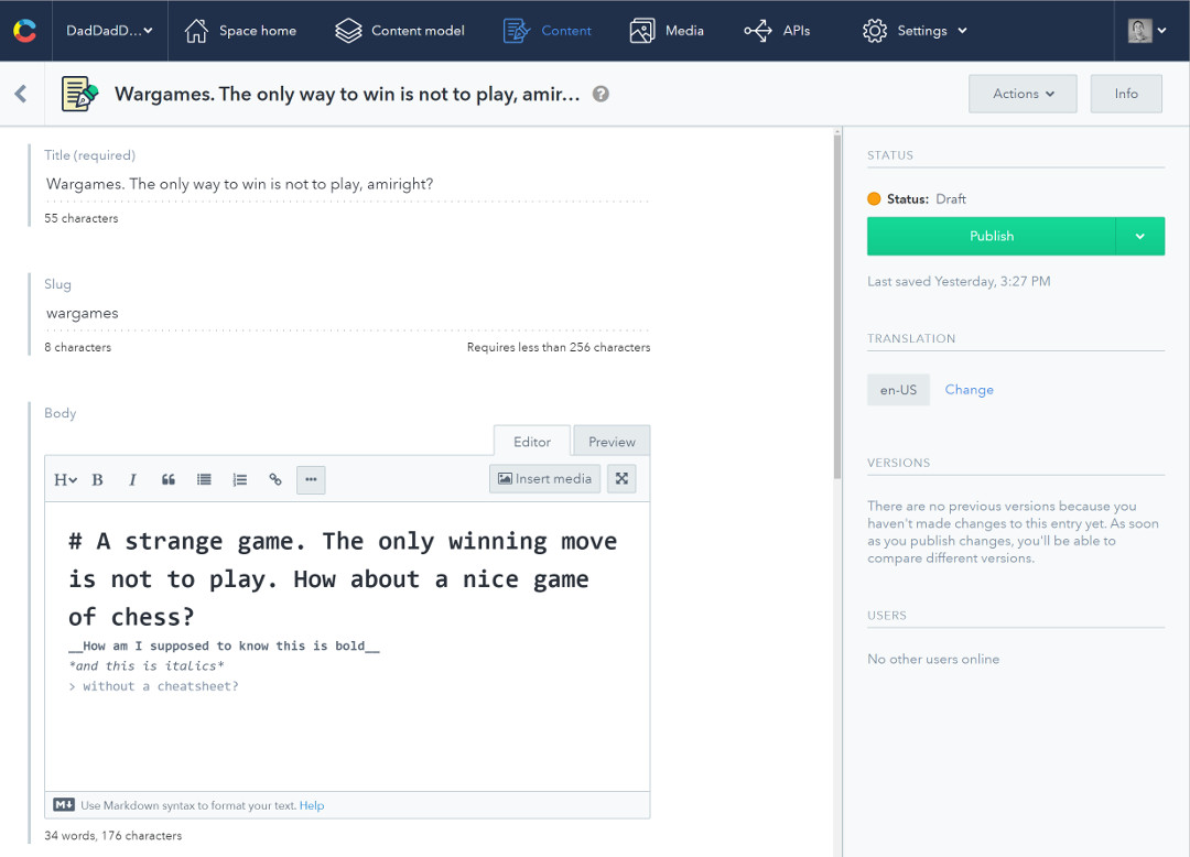 Contentful