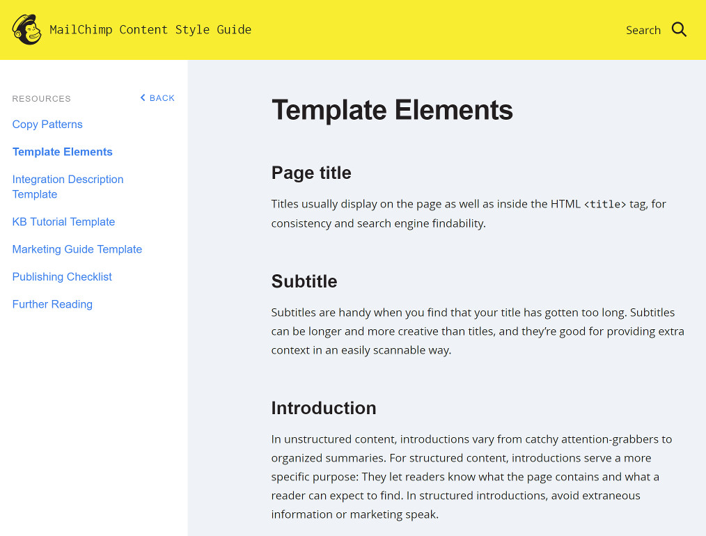 Style Guide
